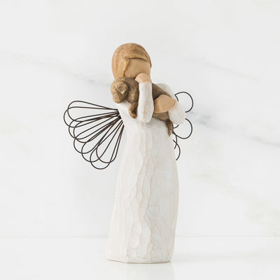 Figurine Ange de l'amitié - Willow Tree - <i>Pour ceux qui partagent un sentiment d'affection</i>