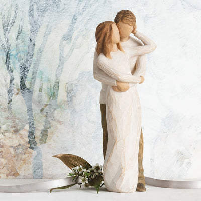 Figurine Ensemble - Willow Tree - <i>Pour ceux qui ont trouvé leur vrai partenaire dans l'amour et la vie</i>