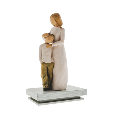 Figurine Mère et fils - Willow Tree - <i>Célébrer l'amour entre mères et fils</i>