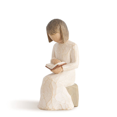 Figurine Sagesse - Willow Tree - <i>L'amour d'apprendre toute sa vie</i>