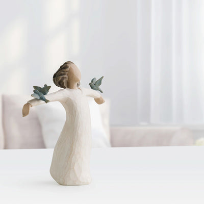 Figurine Bonheur - Willow Tree - <i>Libre de chanter, rire, danser... Créer !</i>