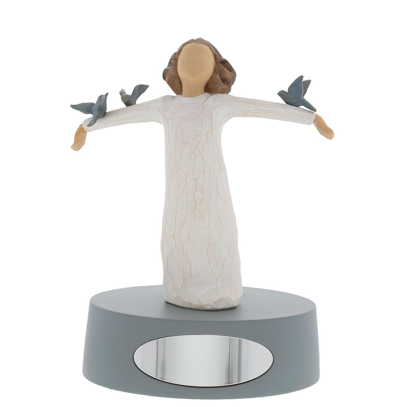 Figurine Bonheur - Willow Tree - <i>Libre de chanter, rire, danser... Créer !</i>