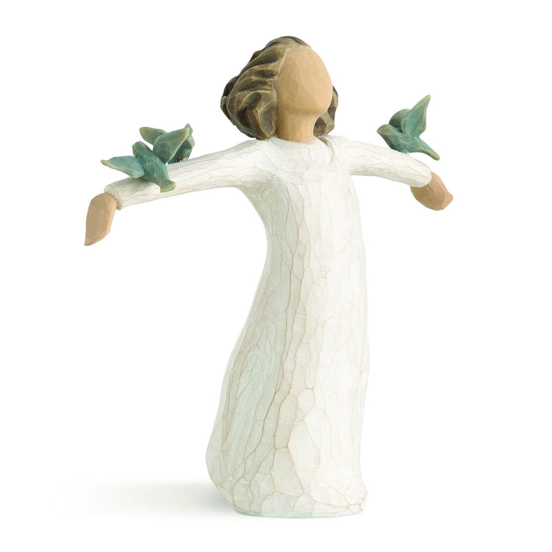 Figurine Bonheur - Willow Tree - <i>Libre de chanter, rire, danser... Créer !</i>