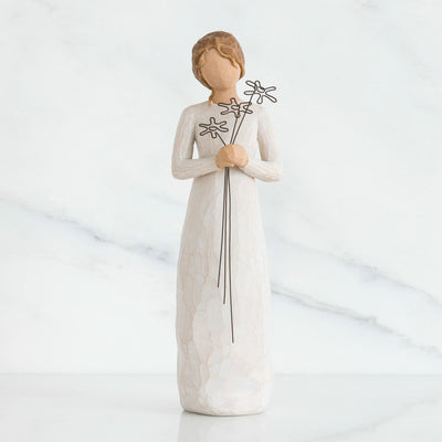 Figurine Reconnaissance - Willow Tree - <i>Je suis tellement reconnaissant de ton amitié</i>