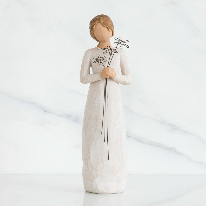 Figurine Reconnaissance - Willow Tree - <i>Je suis tellement reconnaissant de ton amitié</i>