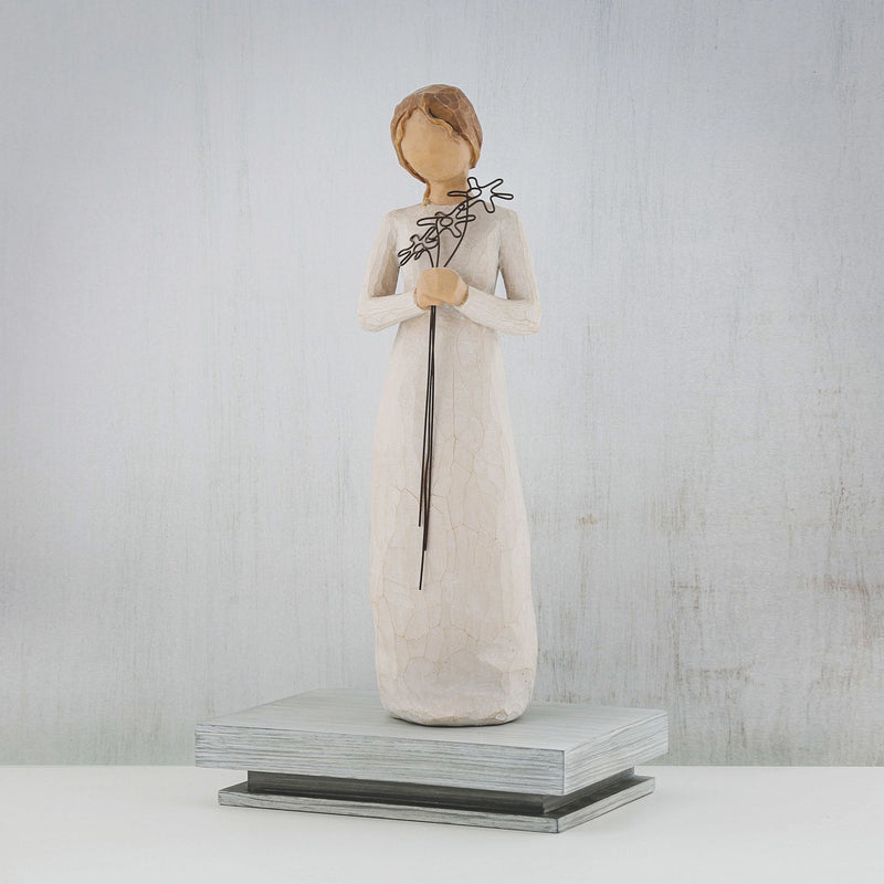 Figurine Reconnaissance - Willow Tree - <i>Je suis tellement reconnaissant de ton amitié</i>