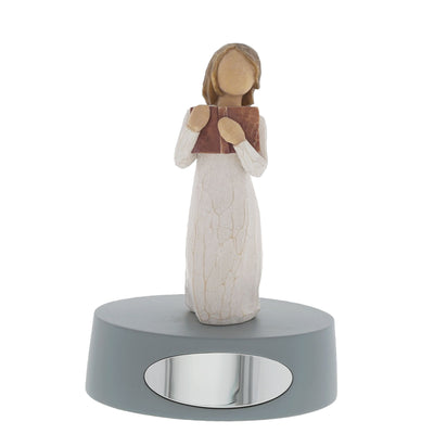 Figurine L'amour d'apprendre - Willow Tree - <i>Livres ouverts, ouvert d'esprit</i>