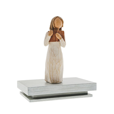 Figurine L'amour d'apprendre - Willow Tree - <i>Livres ouverts, ouvert d'esprit</i>