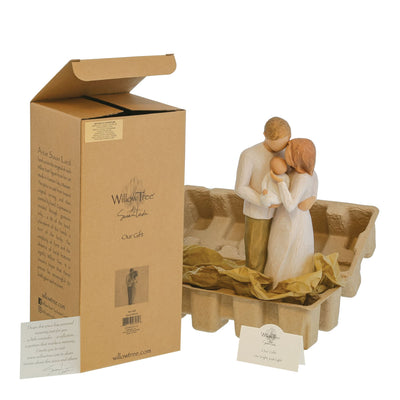 Figurine Notre cadeau - Willow Tree - <i>Notre cadeau, de lumière et de joie !</i>