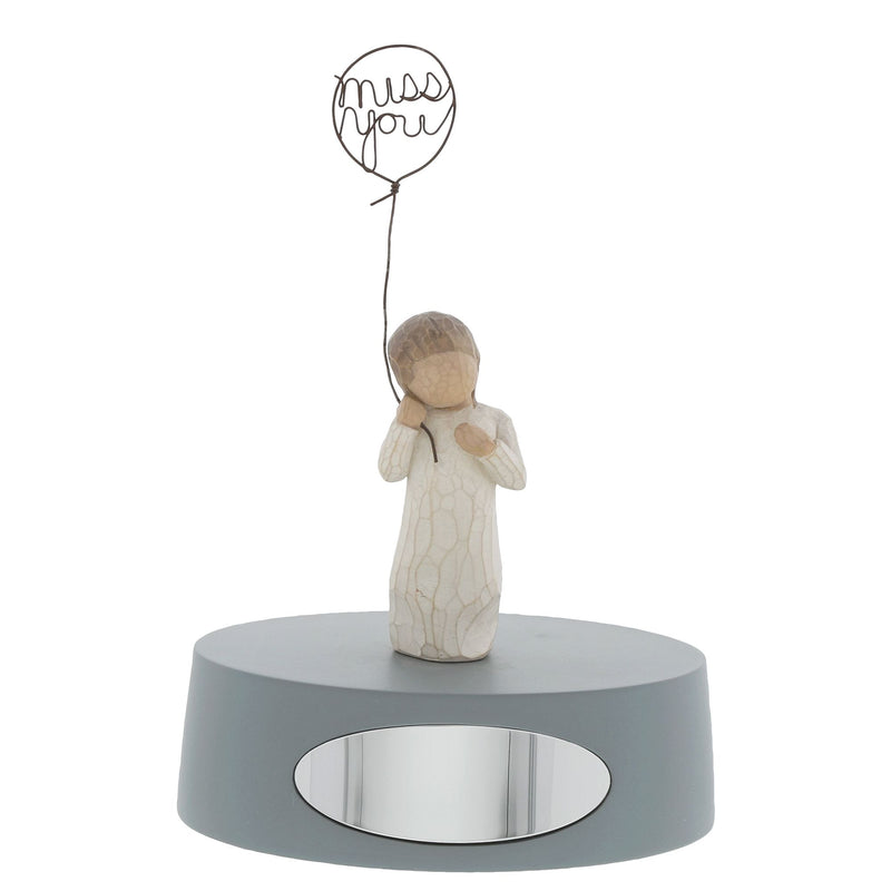 Figurine Tu me manques - Willow Tree - <i>Dans mes pensées, dans mon coeur</i>