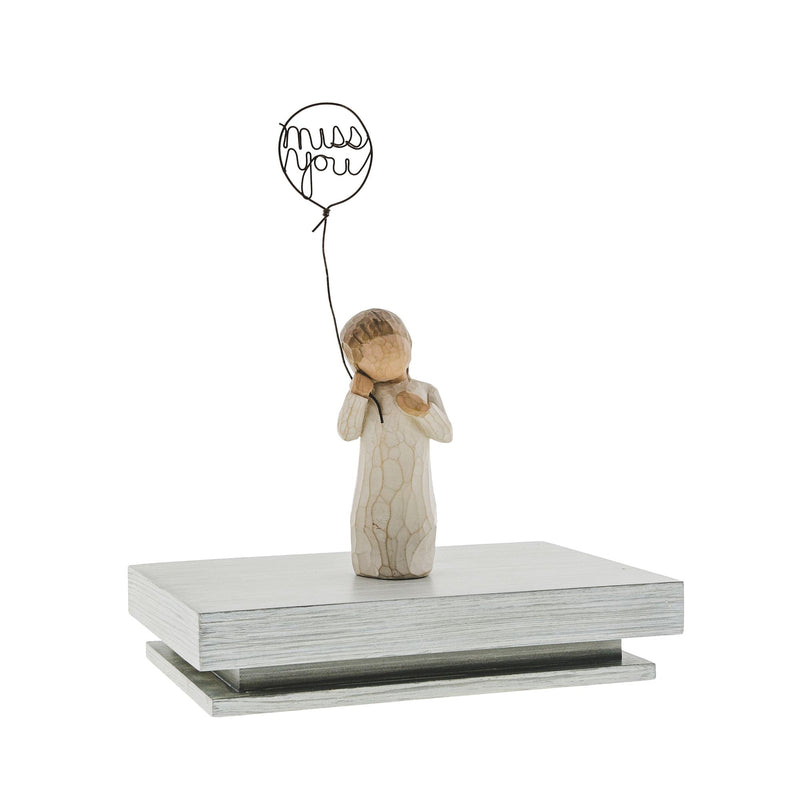 Figurine Tu me manques - Willow Tree - <i>Dans mes pensées, dans mon coeur</i>