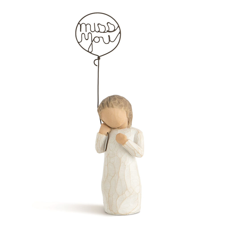 Figurine Tu me manques - Willow Tree - <i>Dans mes pensées, dans mon coeur</i>