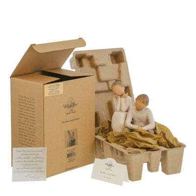 Figurine Frère et sœur - Willow Tree - <i>À mes côtés</i>