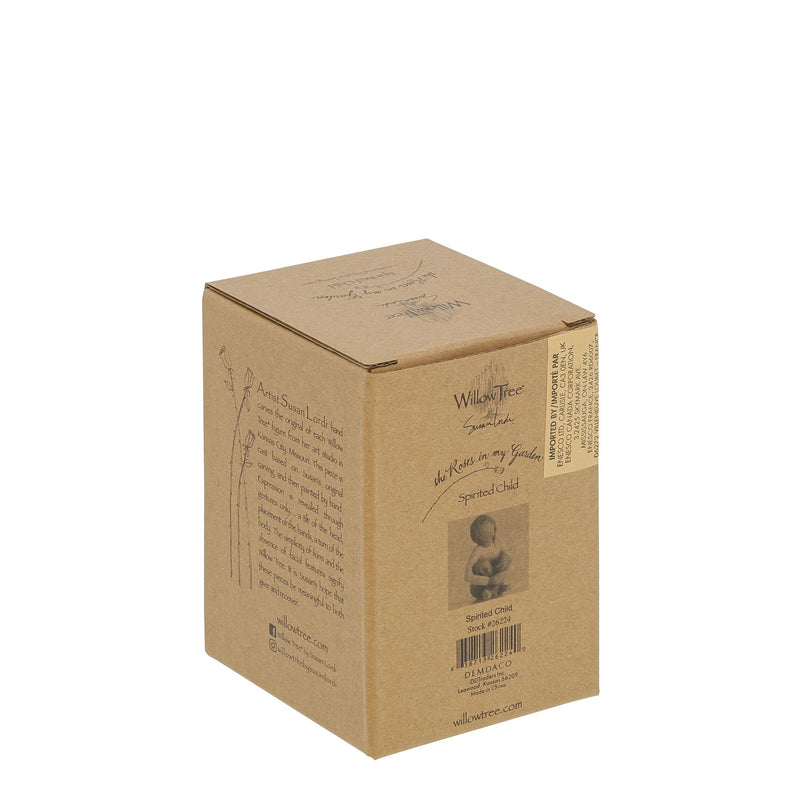 Figurine Enfant fougueux - Willow Tree - <i>Épanoui par votre amour et votre affection</i>