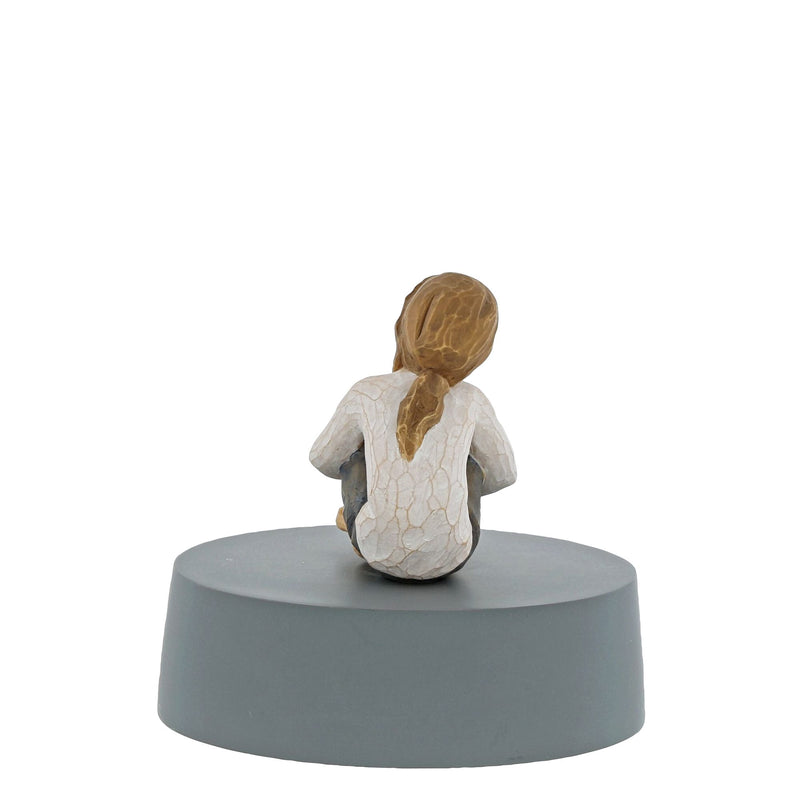 Figurine Enfant fougueux - Willow Tree - <i>Épanoui par votre amour et votre affection</i>