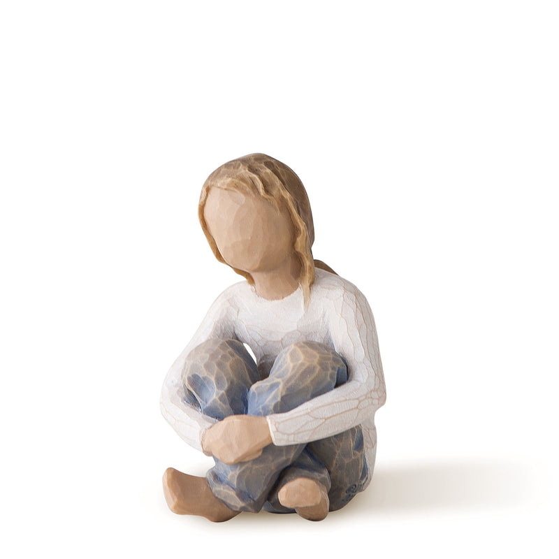 Figurine Enfant fougueux - Willow Tree - <i>Épanoui par votre amour et votre affection</i>