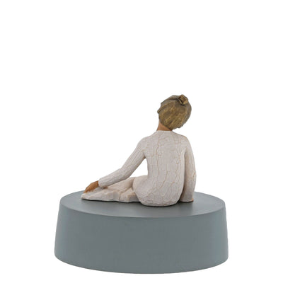 Figurine Enfant réfléchi - Willow Tree - <i>Épanoui par votre amour et votre affection</i>