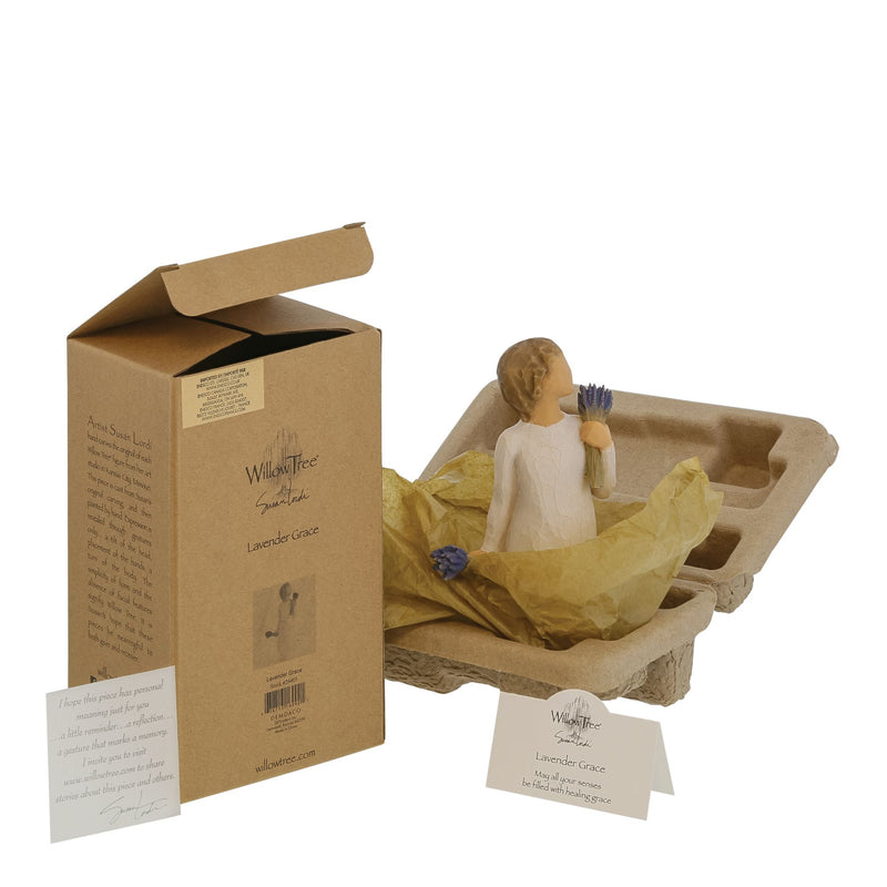 Figurine Grâce de Lavande - Willow Tree - <i>Que tous vos sens soient remplis de grâce d&