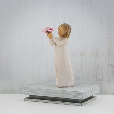 Figurine Merci - Willow Tree - <i>Tellement reconnaissant de tout ce que tu fais !</i>