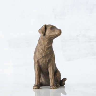 Figurine J'aime mon chien - Willow Tree