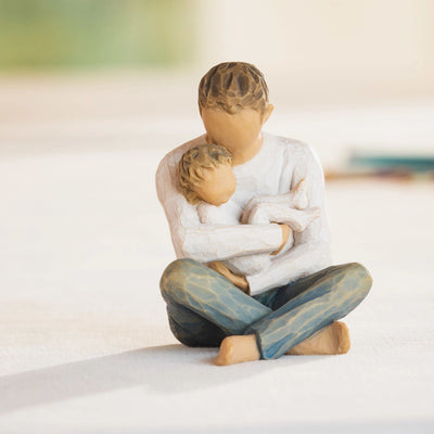 Figurine Mon petit - Willow Tree - <i>Nous venons juste de commencer... Et tu seras toujours mon petit</i>