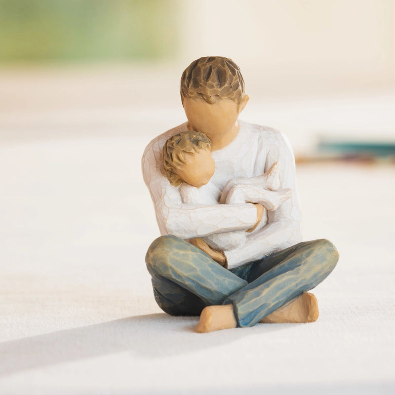 Figurine Mon petit - Willow Tree - <i>Nous venons juste de commencer... Et tu seras toujours mon petit</i>
