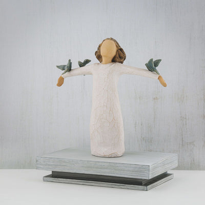 Figurine Bonheur - Willow Tree - <i>Libre de chanter, rire, danser... Créer !</i>