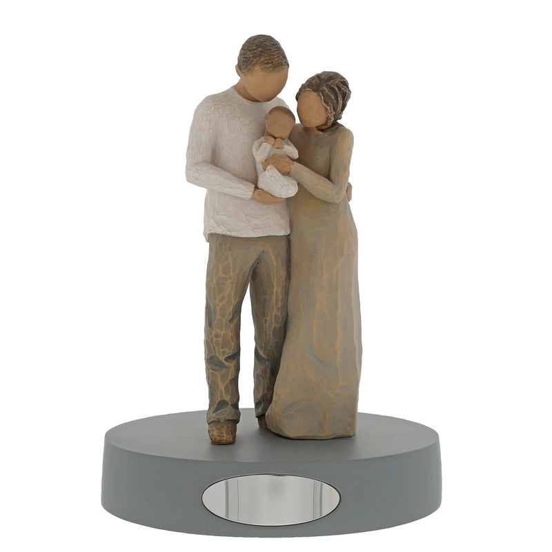 Figurine Nous sommes trois - Willow Tree - <i>Avant, il n&