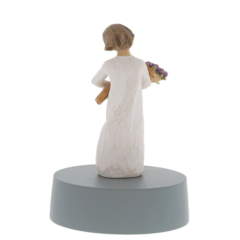 Figurine Surprise - Willow Tree - <i>Un merveilleux bouquet de vœux</i>